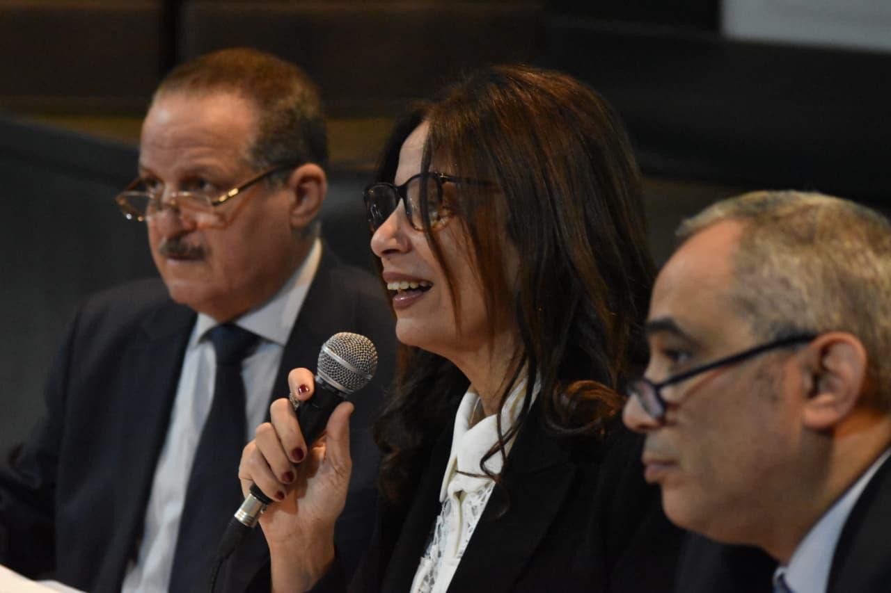 الدكتورة جيهان زكي، وزيرة الثقافة