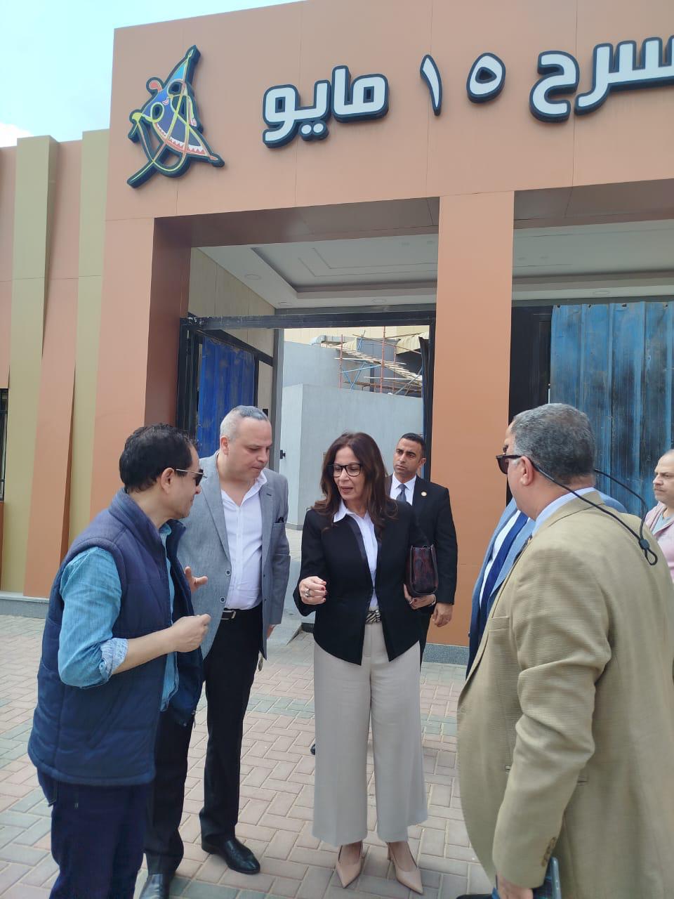 الدكتورة جيهان زكي، وزيرة الثقافة