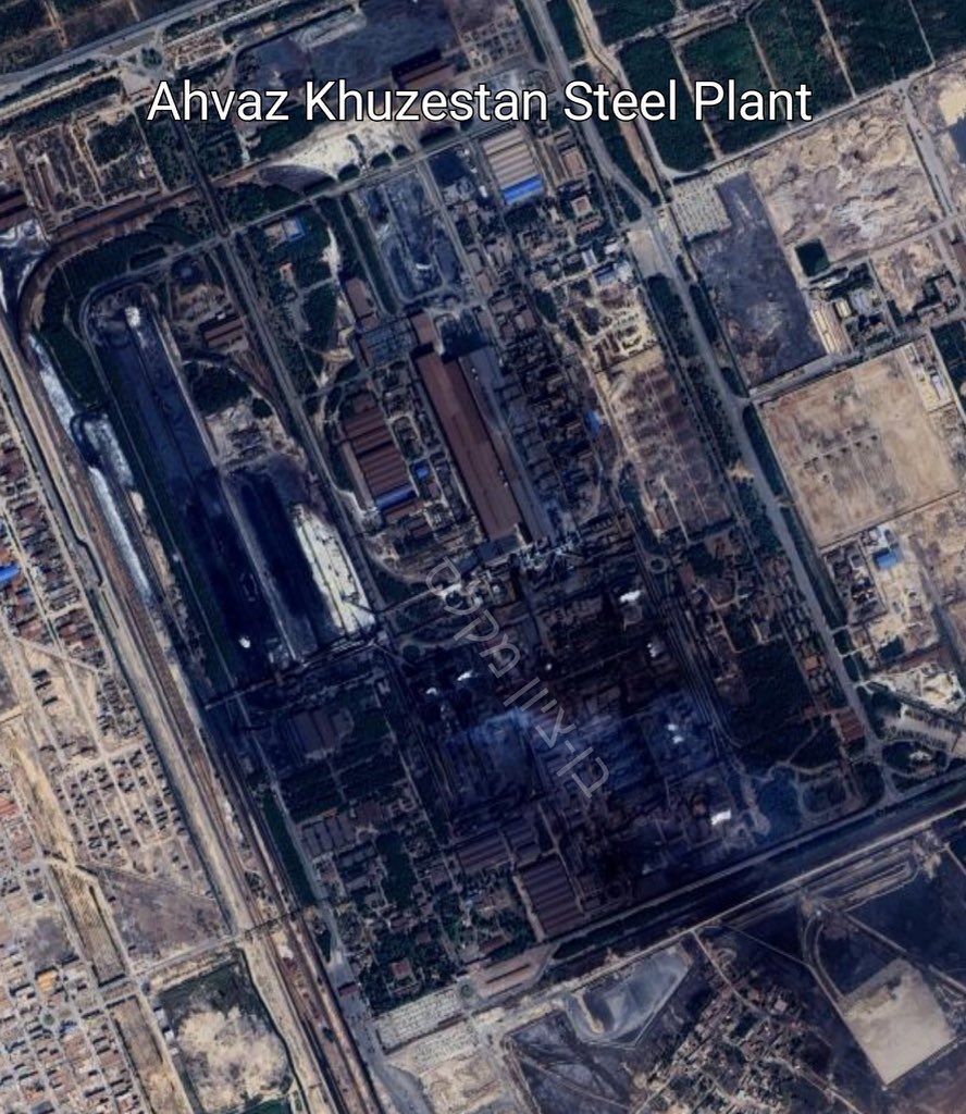 منشآت صناعة الصلب في إيران