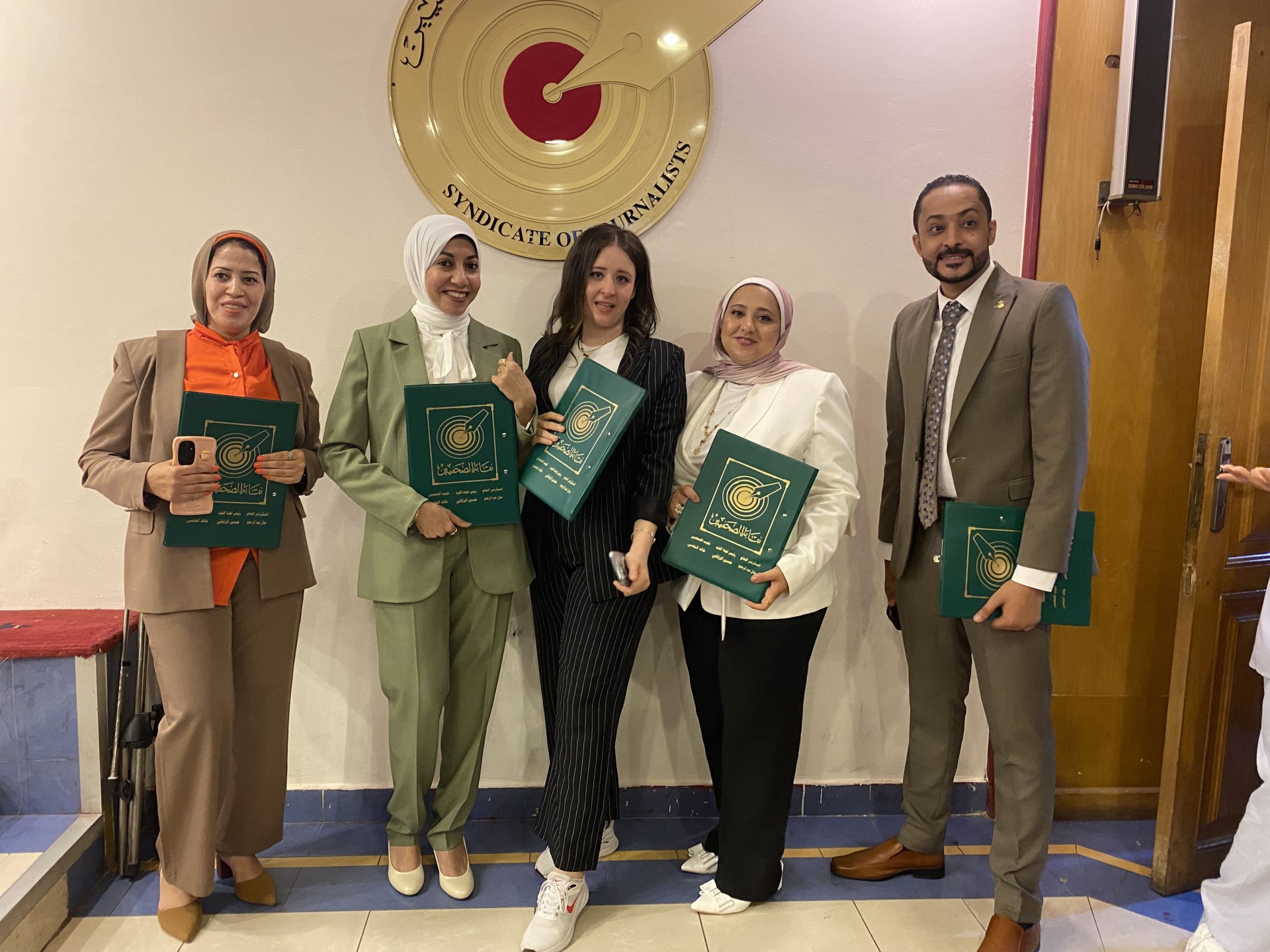 صحفيين جريدة النهار المصرية