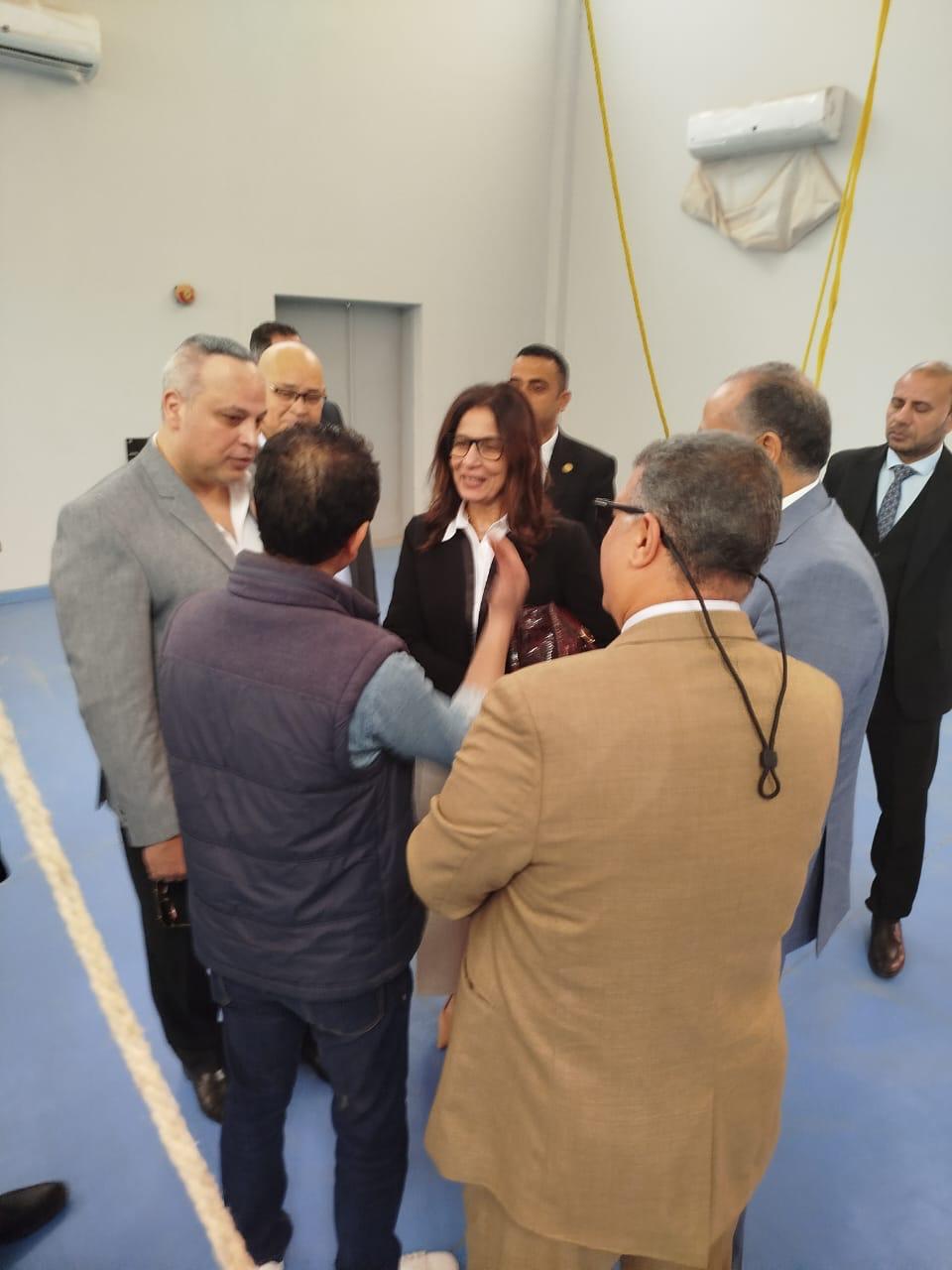 الدكتورة جيهان زكي، وزيرة الثقافة