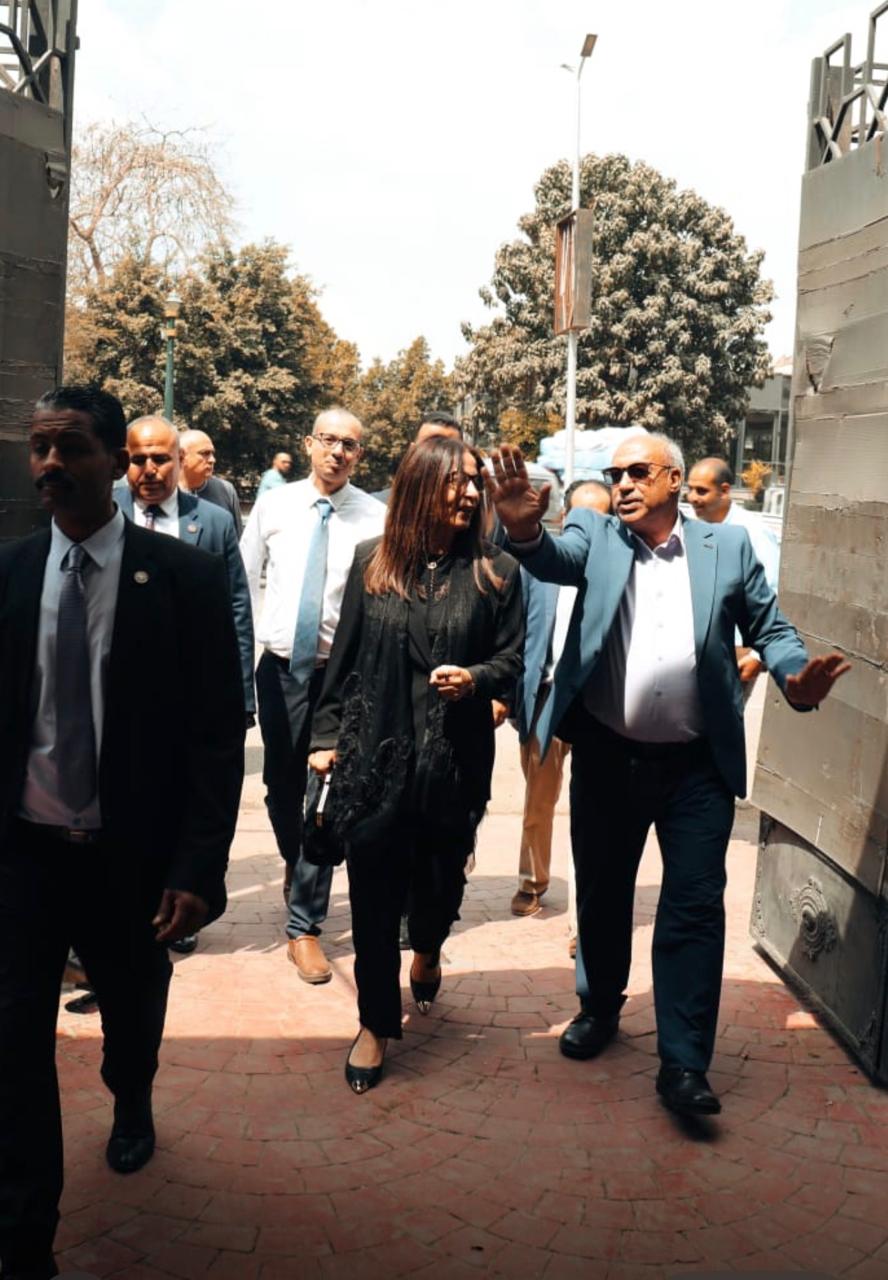 الدكتورة جيهان زكي، وزيرة الثقافة